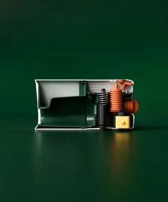 cut through showing internal mechanism of automatic mouse trap